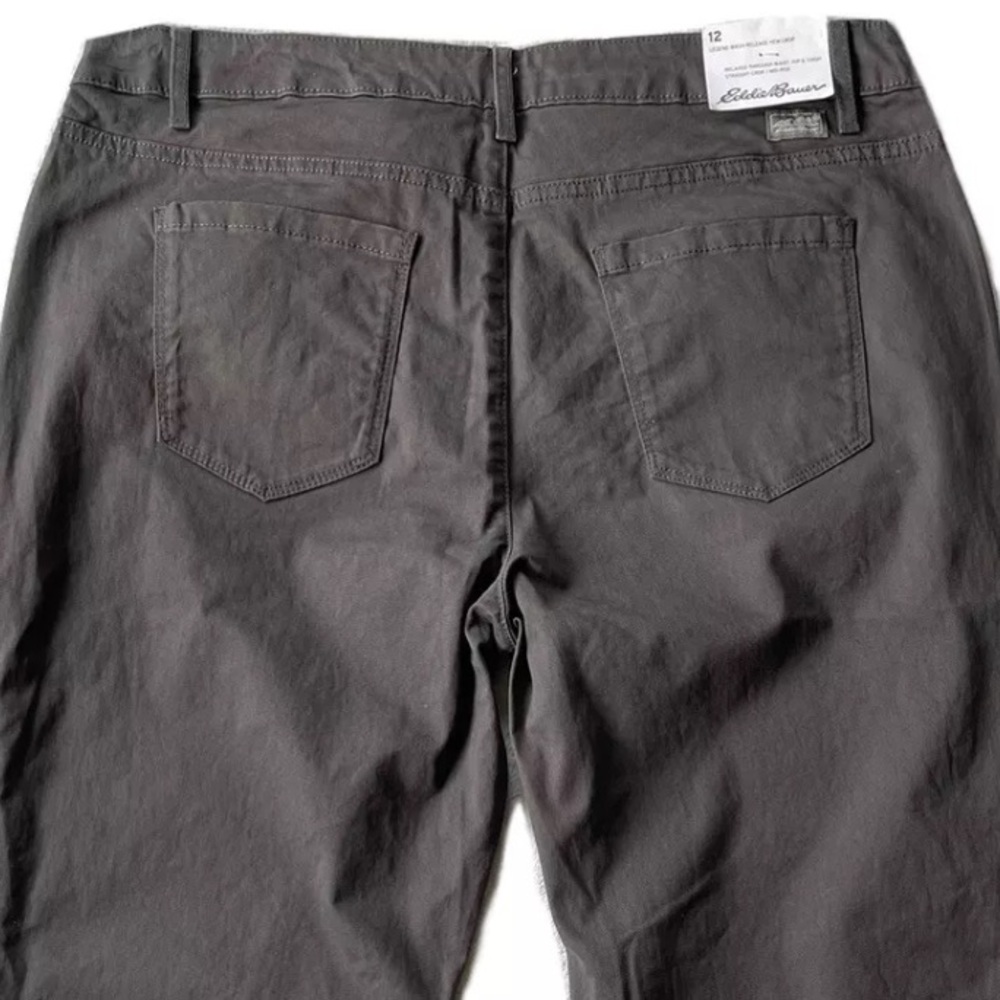 Eddie Bauer Women's Legend Wash Release Hem Crop Size: 12 - Picture 6 of 8
